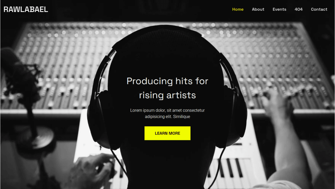 Rawlabel project screenshot